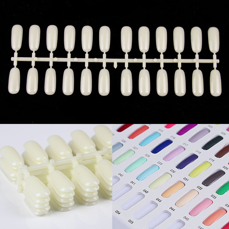 Nail Art Rame - Nail Display Tips Natural Color Design