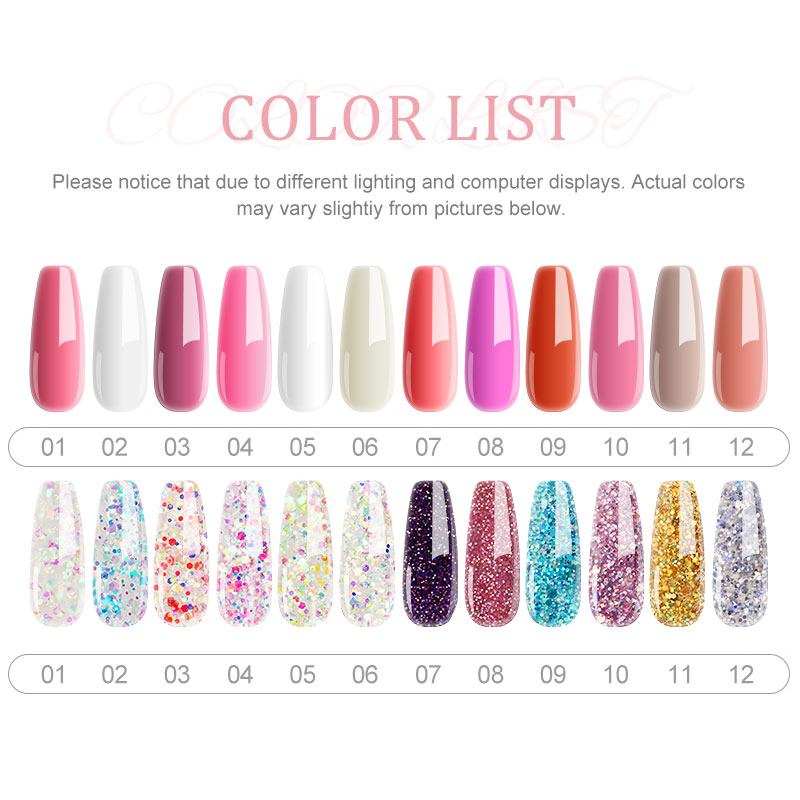 LIMEGIRL Poly Nail Gel Set Wit - огляд і ціна Polygel Nail Kit