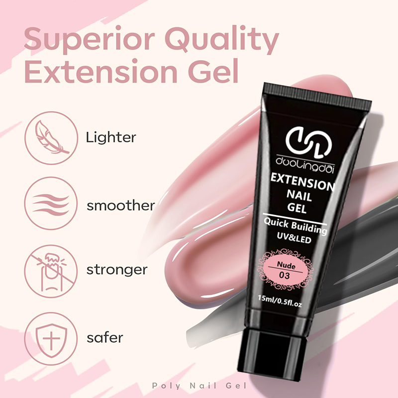 DOULINGDAI Poly Nail Extension - огляд і ціна Polygel Nail Kit