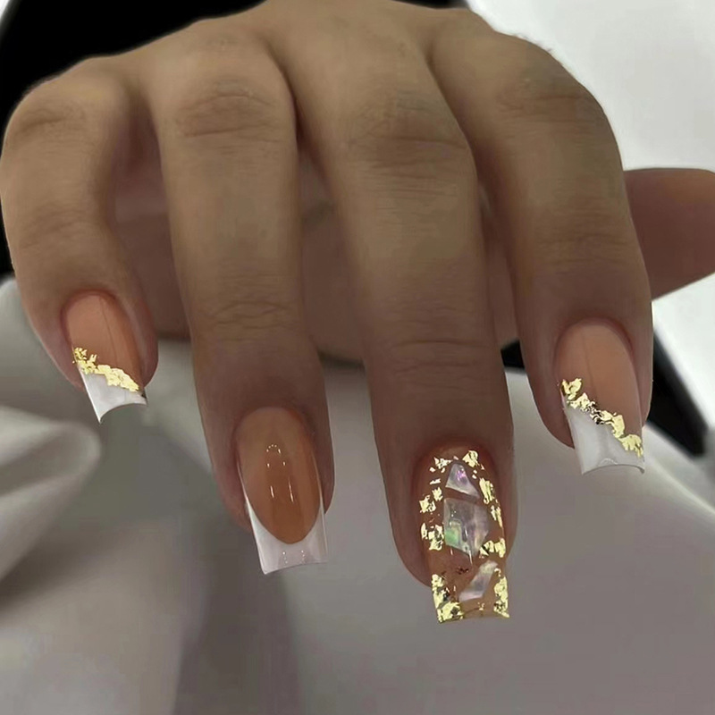 24Pcs French Color Simple Fash - огляд і ціна Nail Art French Nails