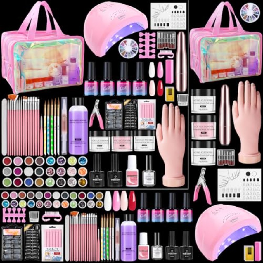 Beginner Nail Kit with Acrylic - огляд і ціна Polygel Nail Kit