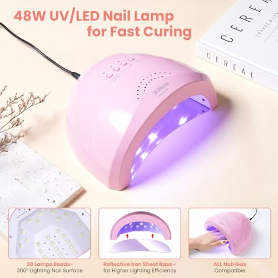 Beginner Nail Kit with Acrylic - огляд і ціна Polygel Nail Kit