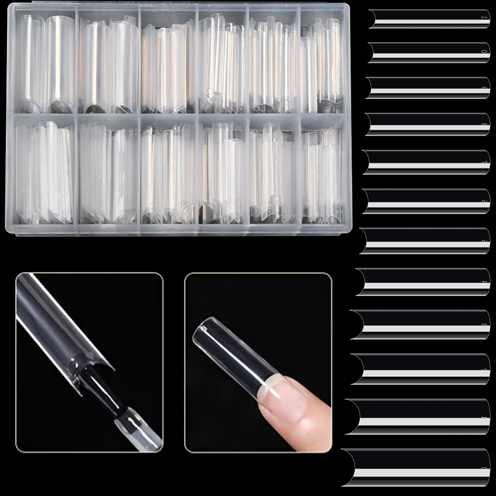 240pcs/Box XXL C Curve Straigh - огляд і ціна Nail Art Xxl