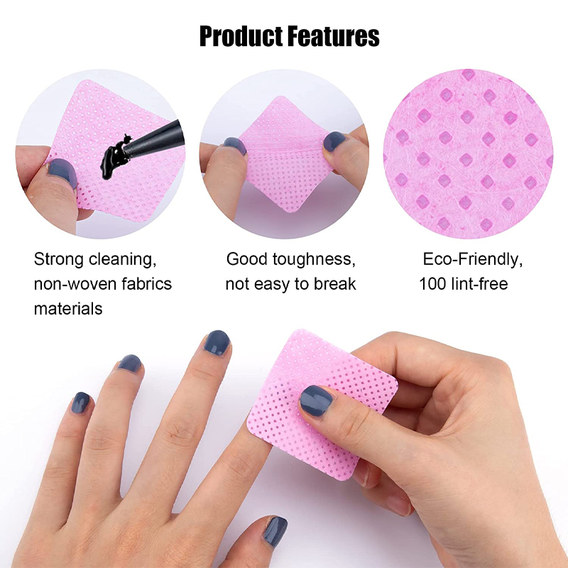 540Pcs/Pack Lint-free Nail Pol - огляд і ціна Nail Art Remover