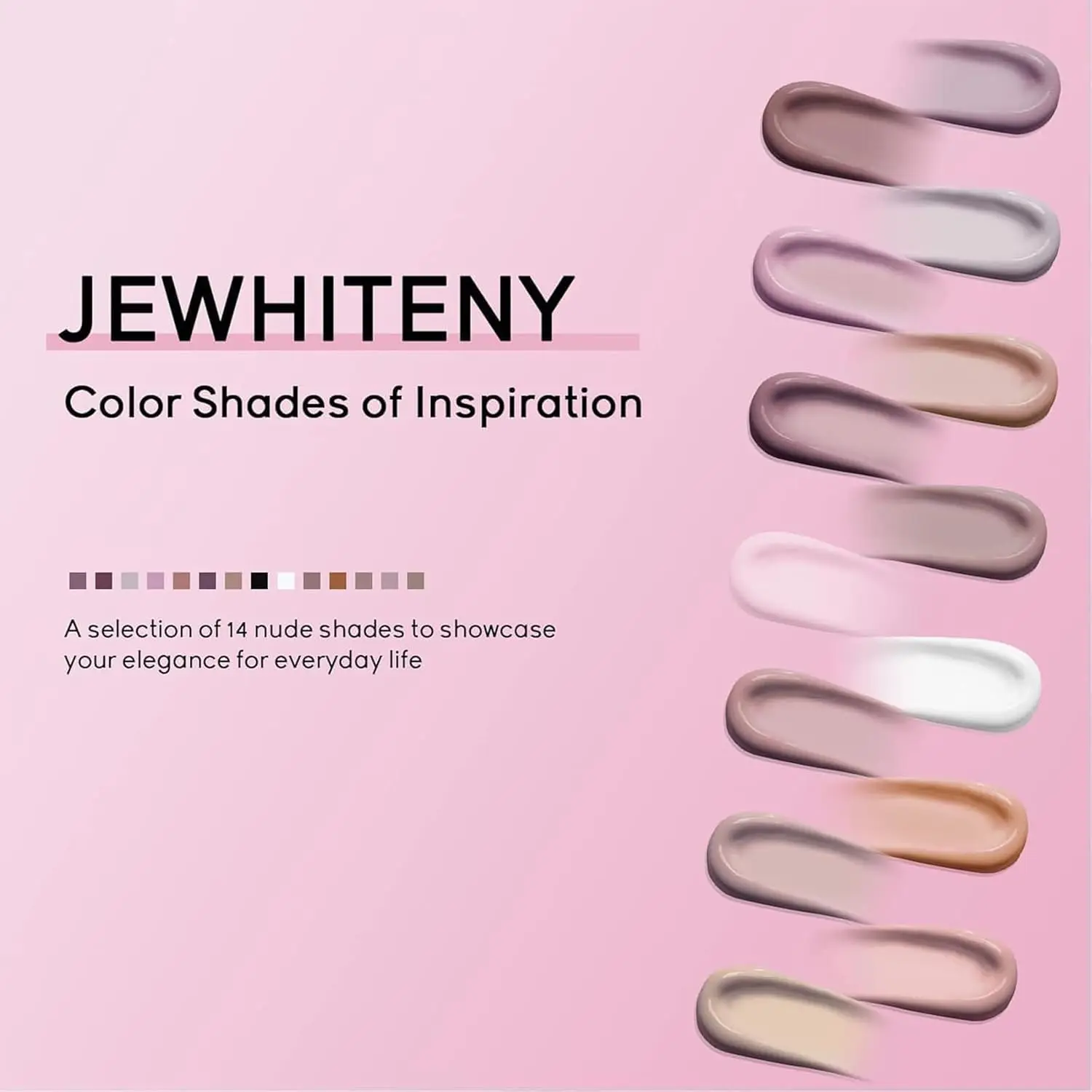 JEWHITENY Poly Extension Gel N - огляд і ціна Polygel Nail Kit