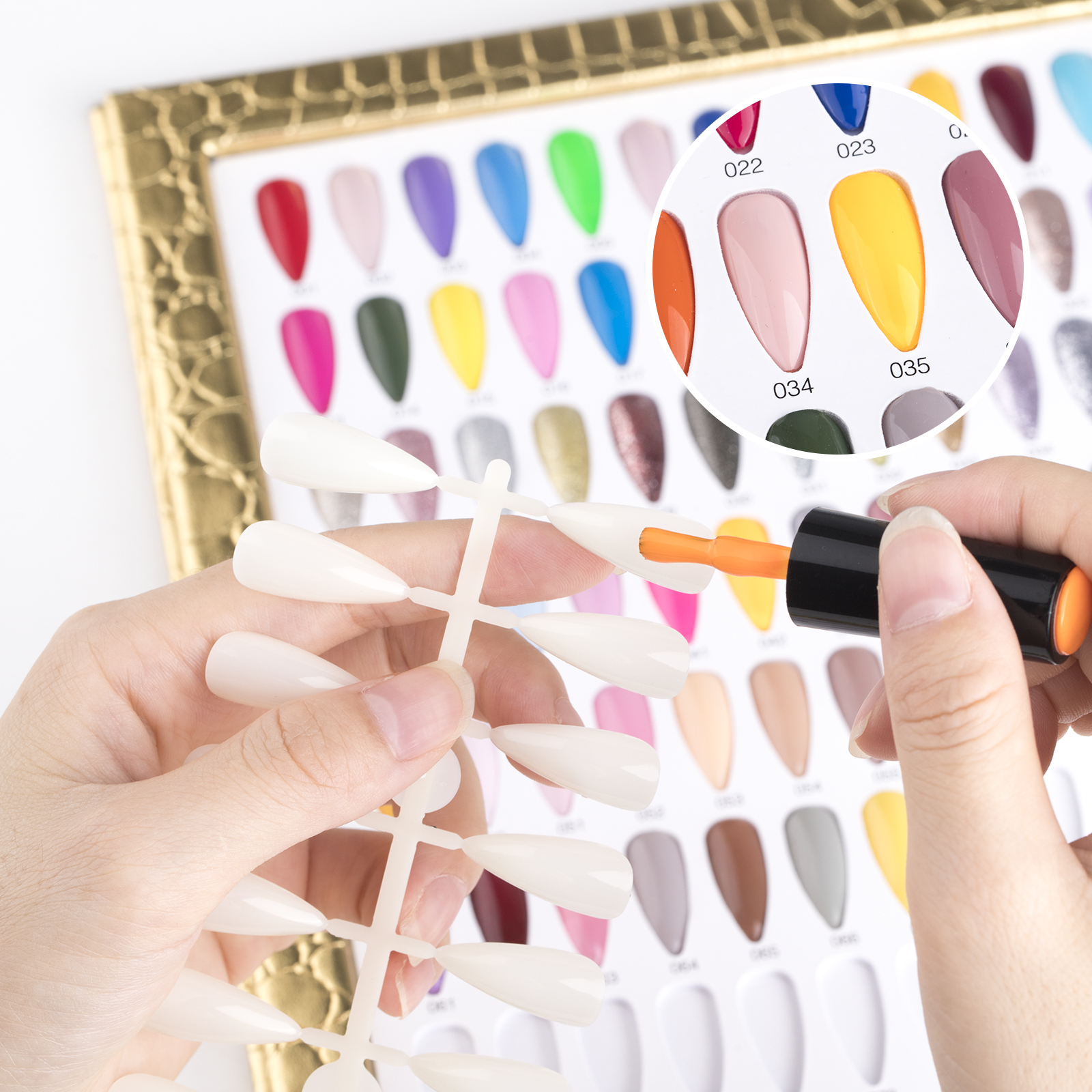 TP 216 Colors Nail Display Boo - огляд і ціна Nail Art Rame