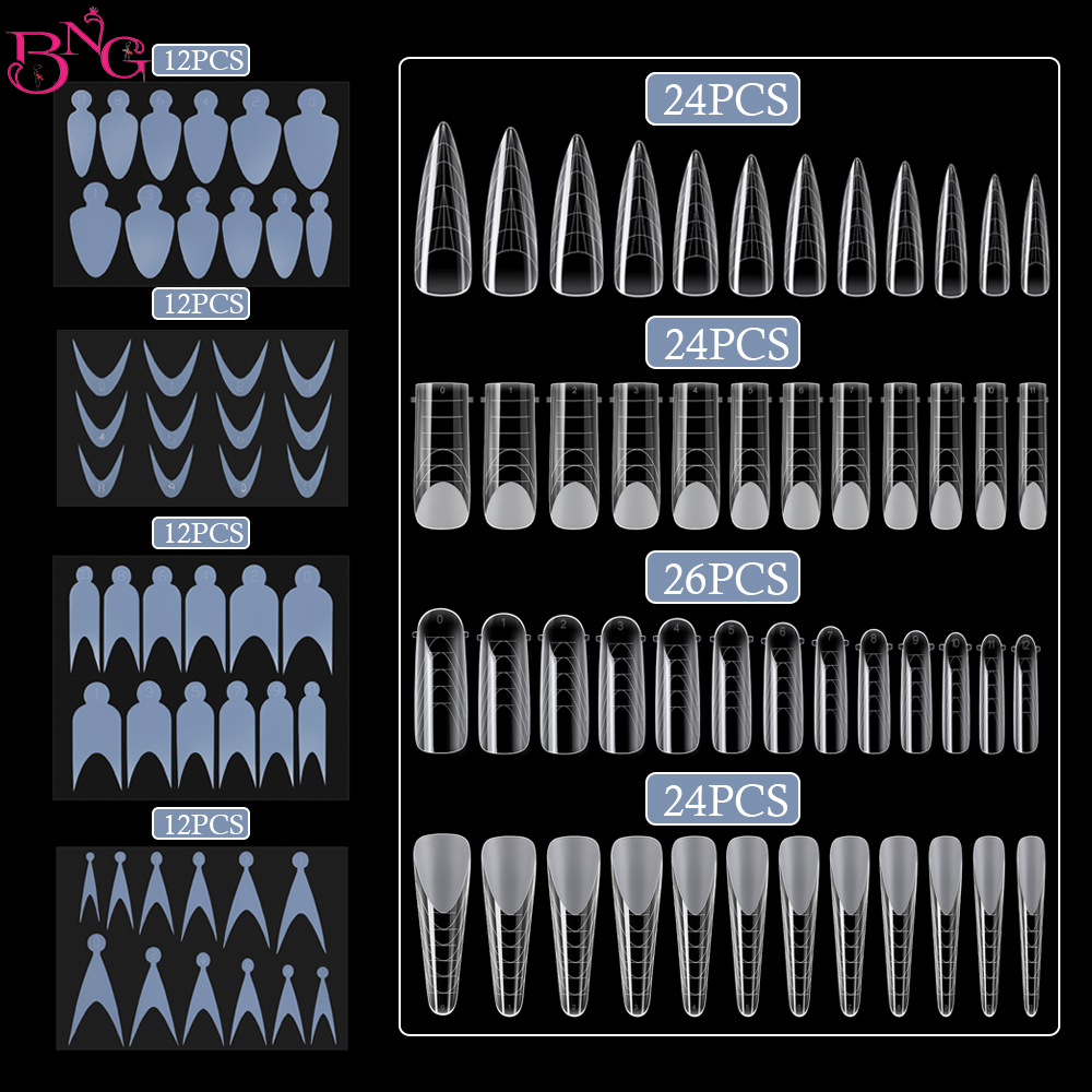 BNG 146Pcs Dual Forms Nails Mo - огляд і ціна Polygel Nail Kit