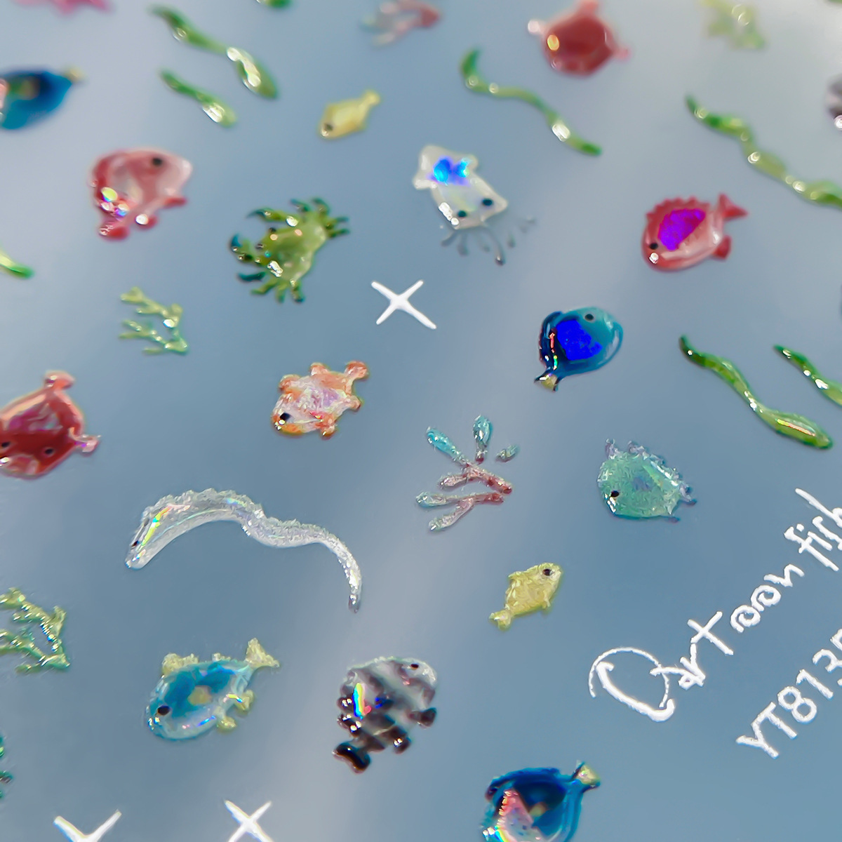 Colorful Summer Ocean Nail Sti - огляд і ціна Nail Art Zelda