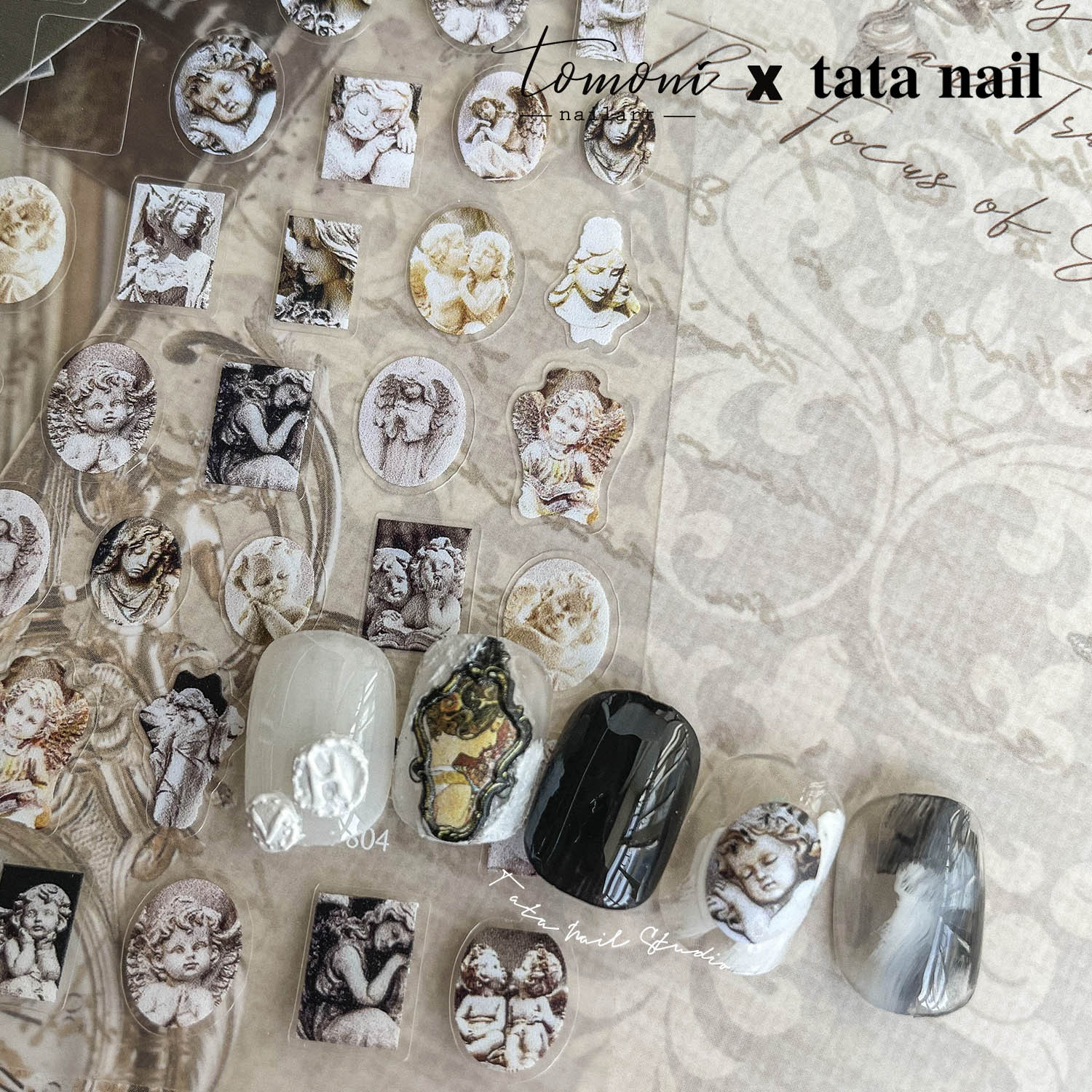 Intage Photo Frame Border Boho - огляд і ціна Nail Art Zelda