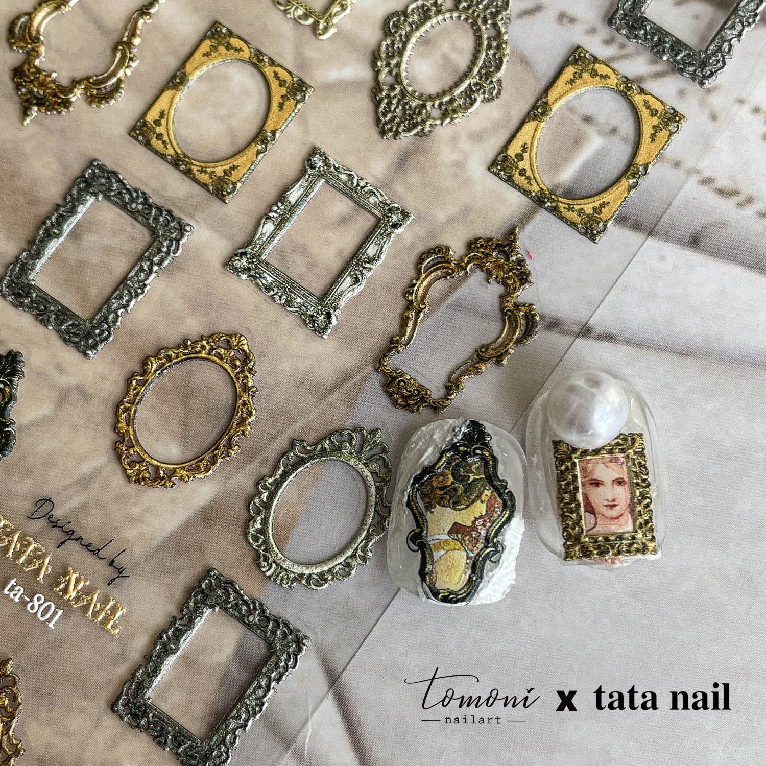 Intage Photo Frame Border Boho - огляд і ціна Nail Art Zelda