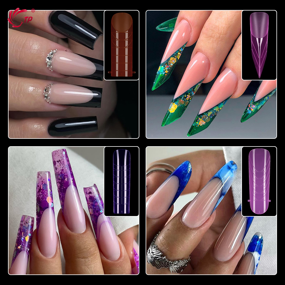 TP 292pcs/box Nail Dual Form S - огляд і ціна Polygel Nail Kit