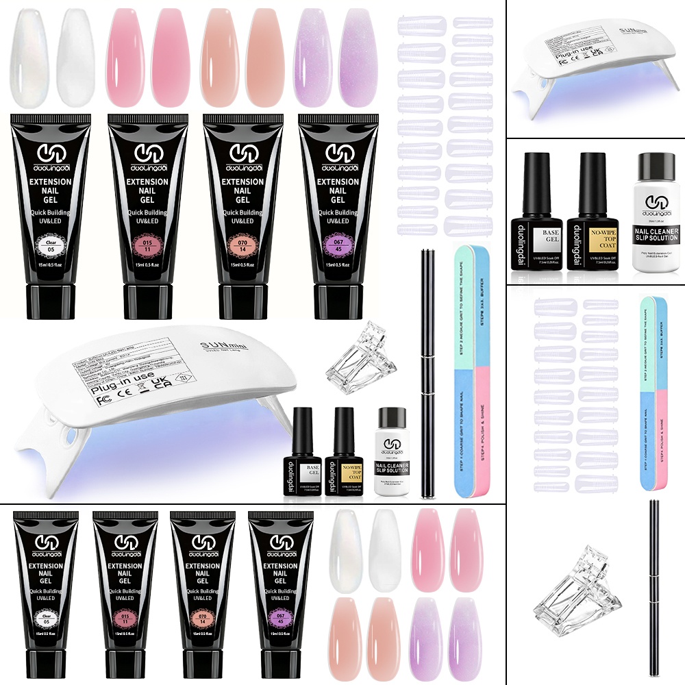 DOULINGDAI Poly Extension Gel  - огляд і ціна Polygel Nail Kit