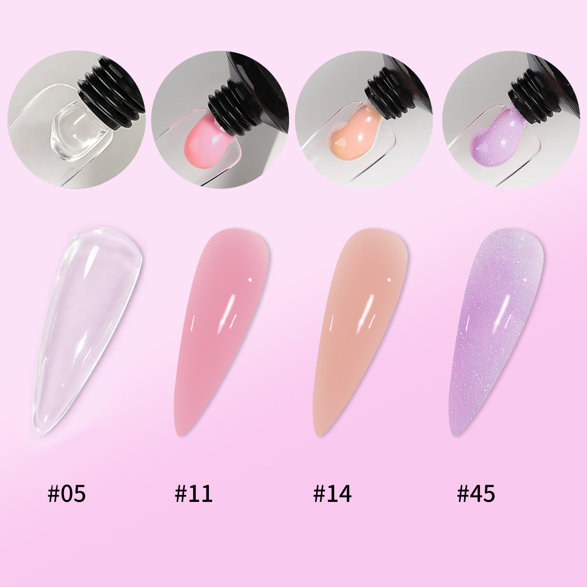 DOULINGDAI Poly Extension Gel  - огляд і ціна Polygel Nail Kit