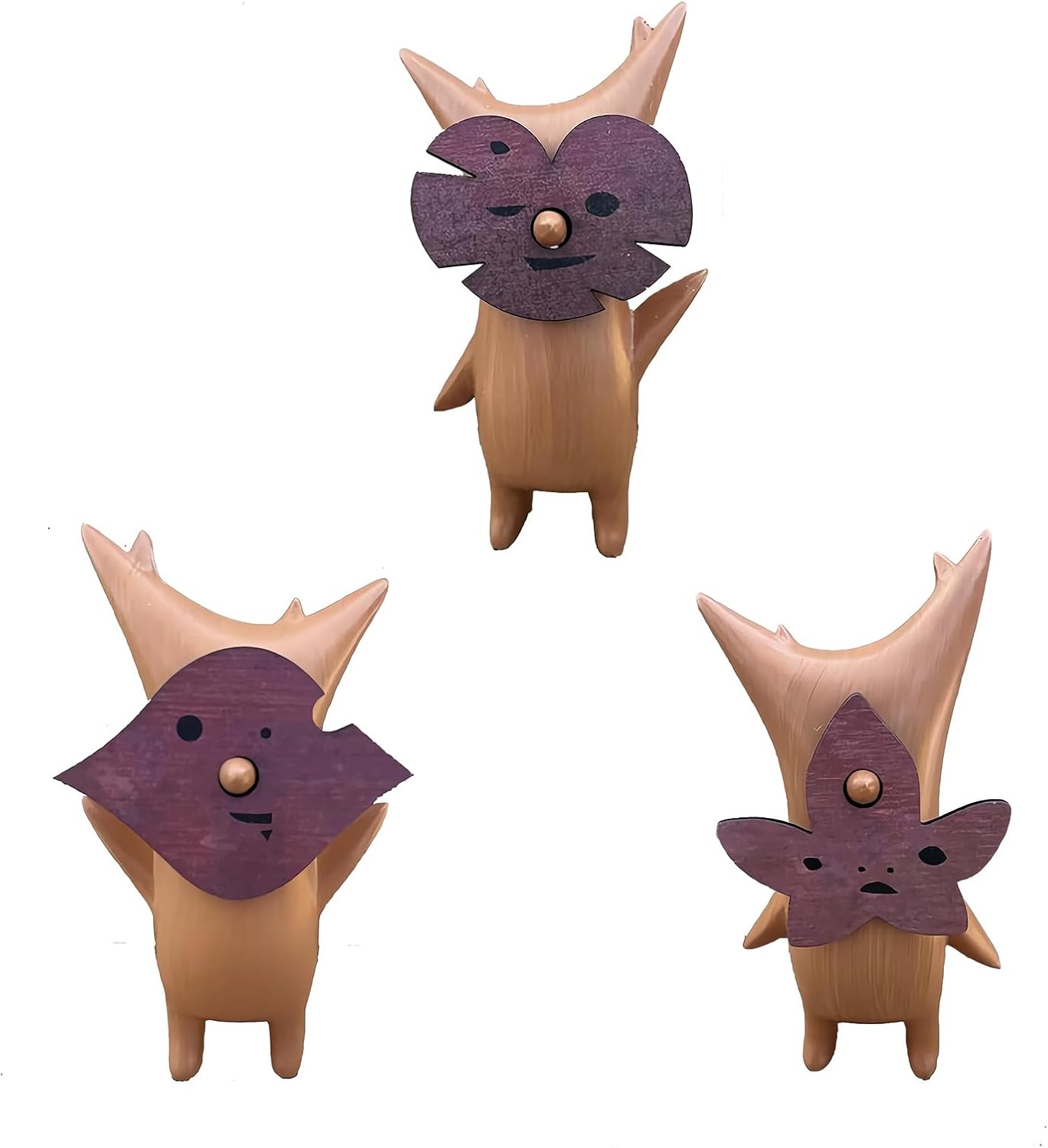 Wooden Korok Statue Home Decor - огляд і ціна Nail Art Zelda