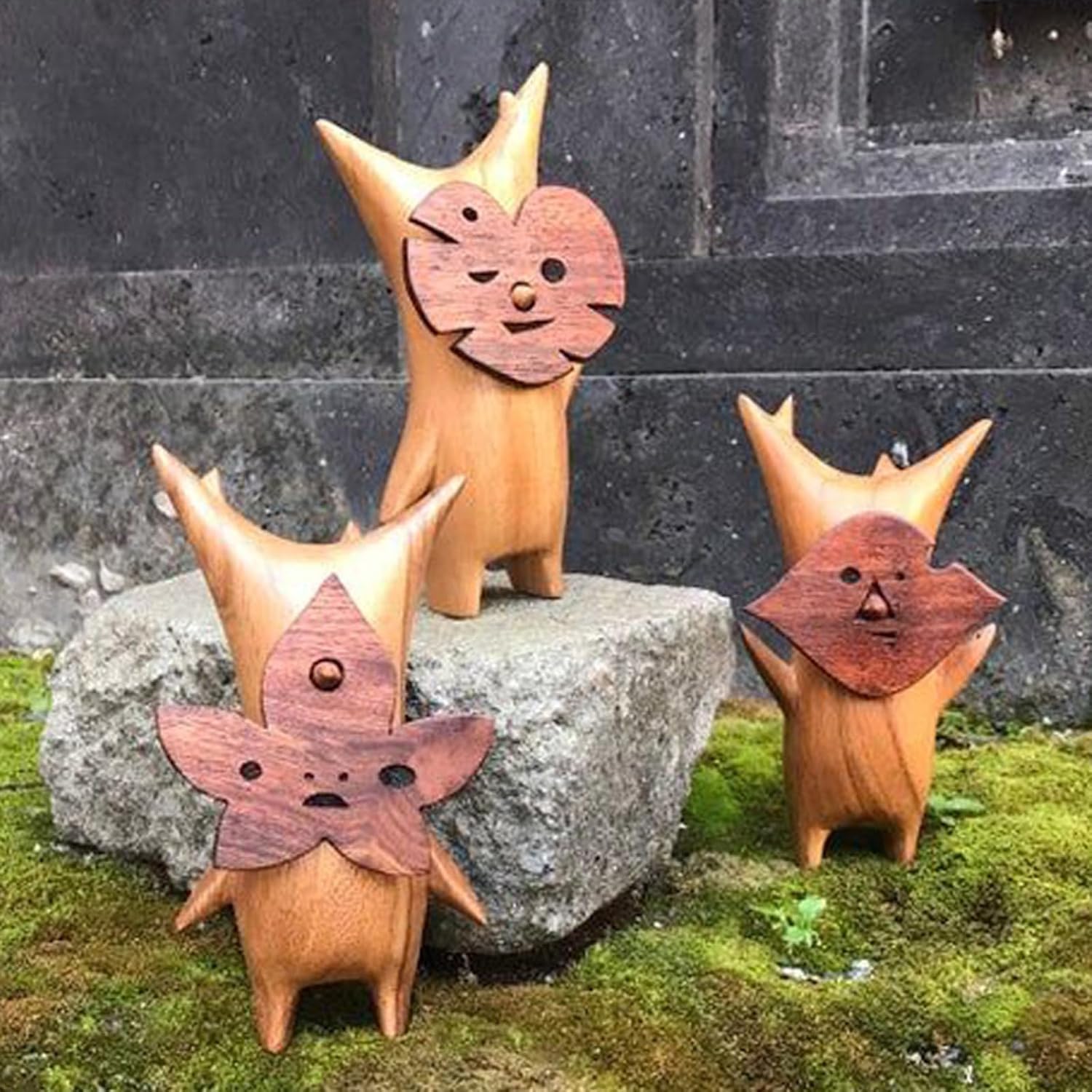 Wooden Korok Statue Home Decor - огляд і ціна Nail Art Zelda
