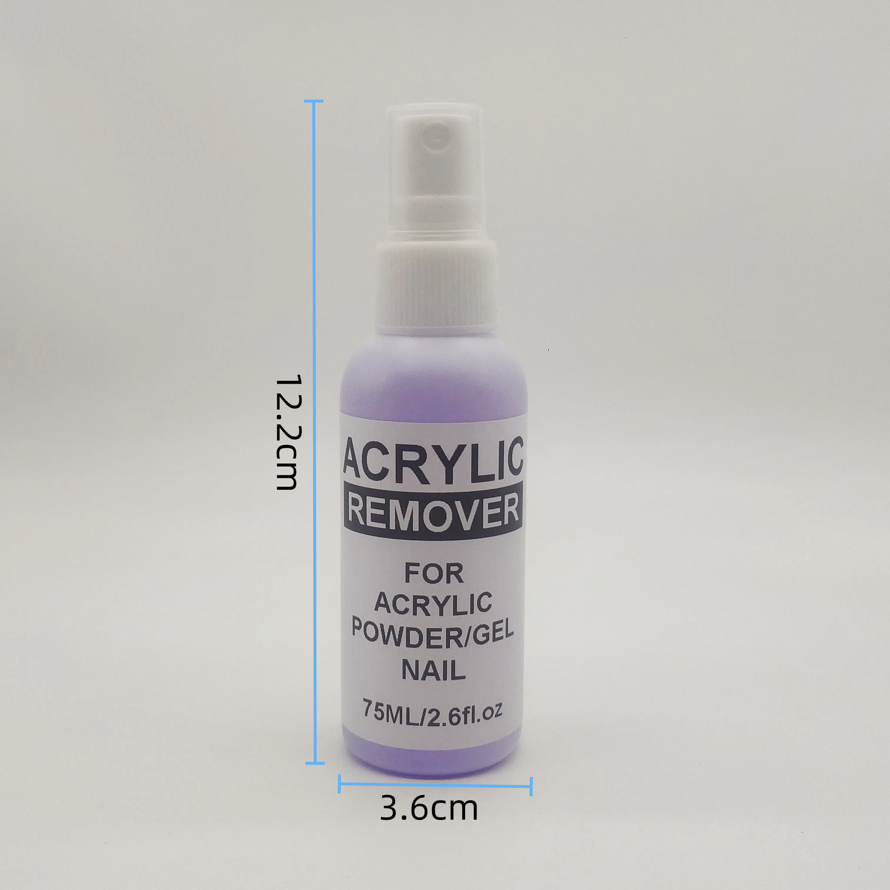 2.6oz Acrylic Remover 10 piece - огляд і ціна Nail Art Remover