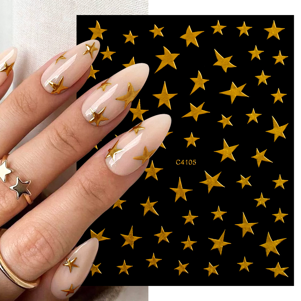 3D Bronzing Laser Silver Irreg - огляд і ціна Nail Art Zelda