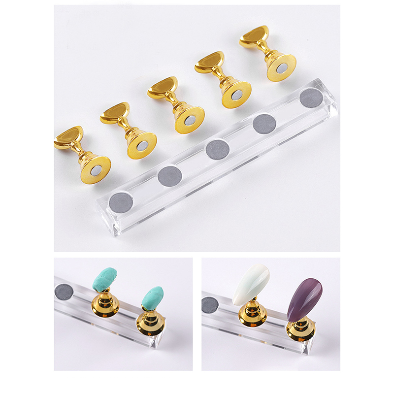 5/30pcs/Set Magnetic Nail Hold - огляд і ціна Nail Art Rame