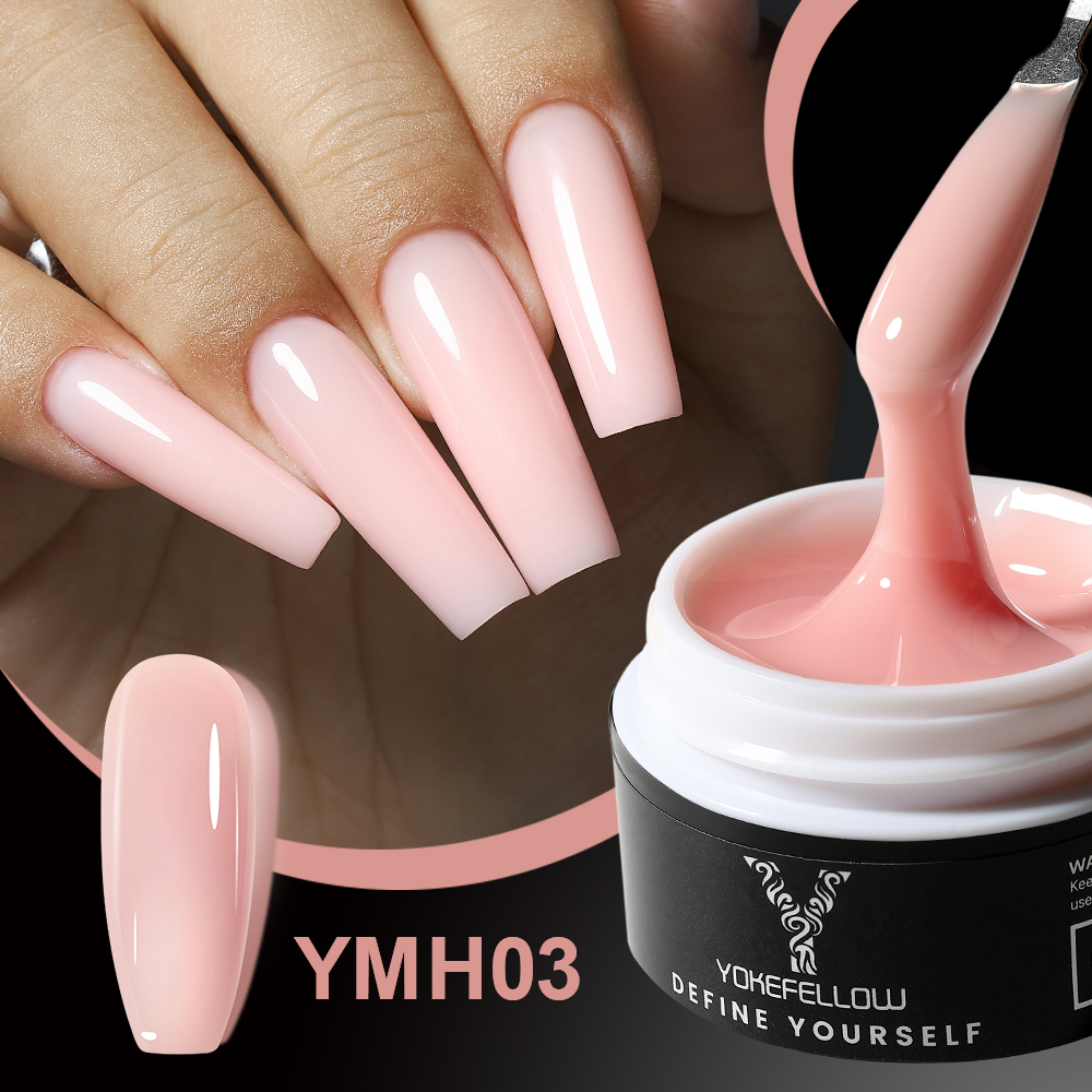 YOKEFELLOW Builder Nail Gel 15 - огляд і ціна Polygel Nail Kit
