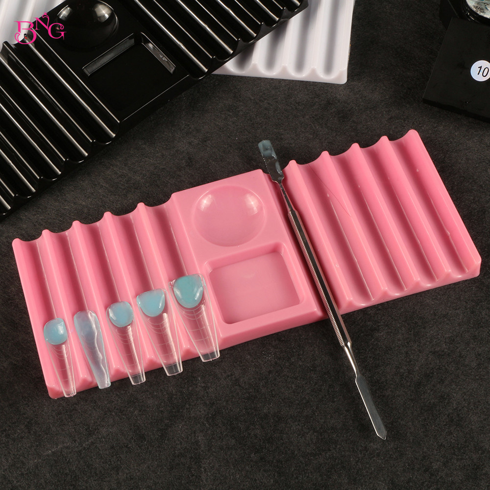 BNG Dual Form Holder Plastic P - огляд і ціна Nail Art Rame