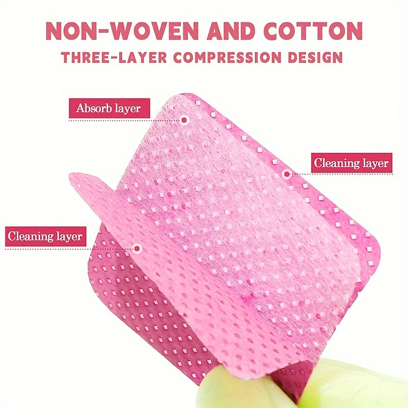 20/600pcs Lint-Free Nail Wipes - огляд і ціна Nail Art Remover