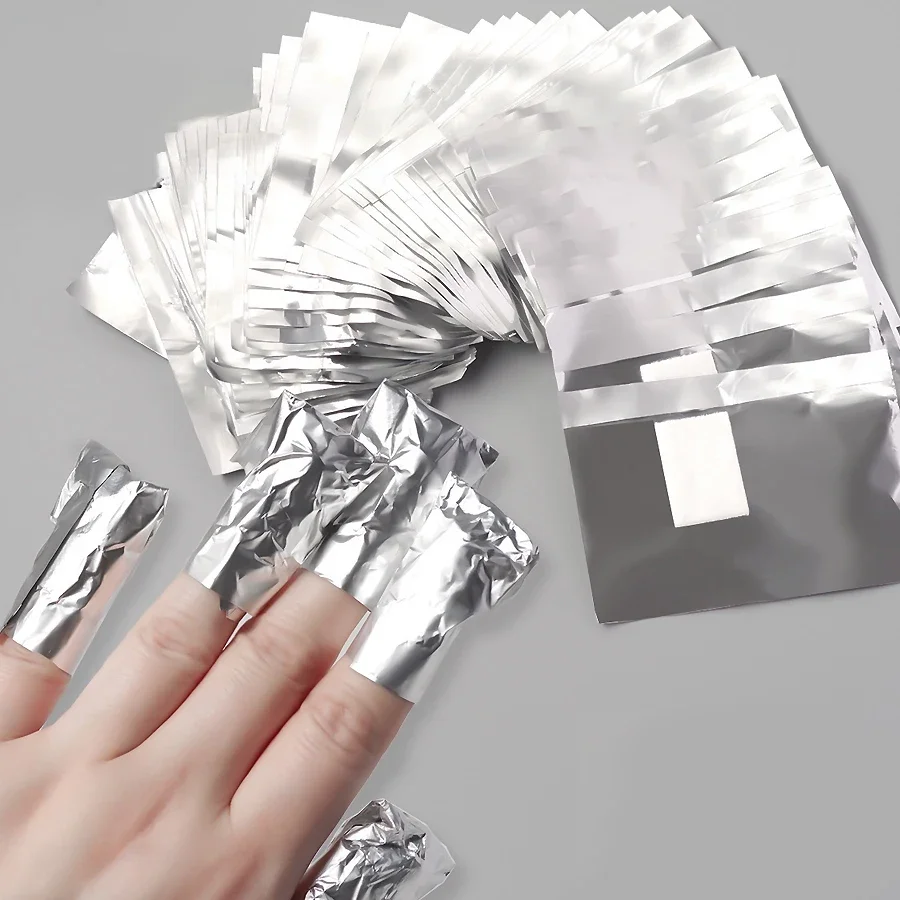 100Pcs Bag Aluminium Foil Nail - огляд і ціна Nail Art Remover