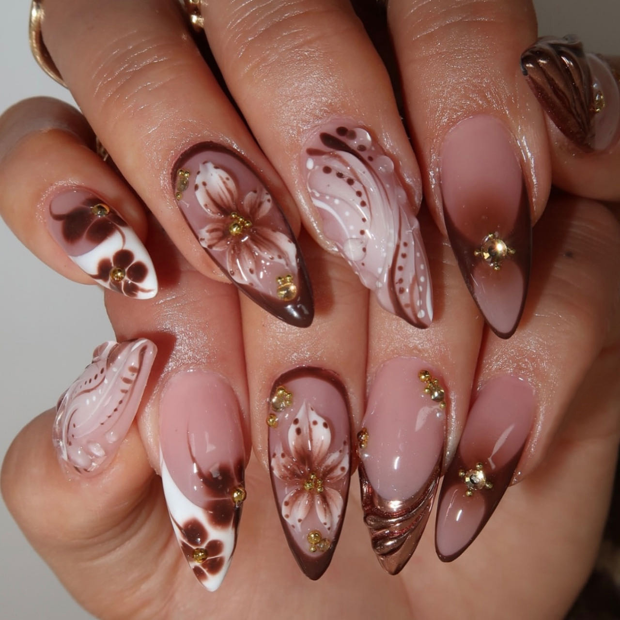 Medium fake nails for women gr - огляд і ціна Nail Art Press On