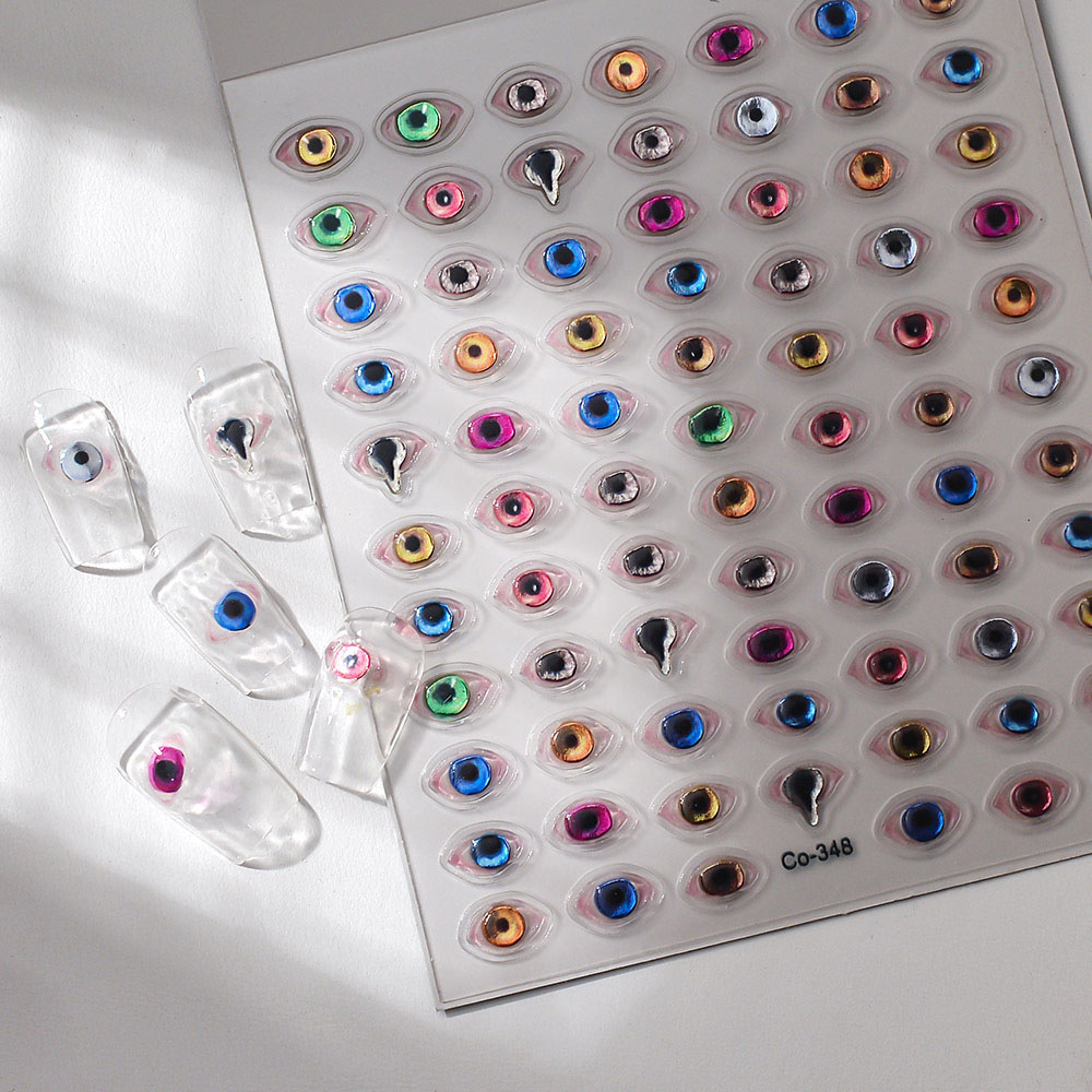 5D Bronzing Dark Evil Eye Nail - огляд і ціна Nail Art Zelda
