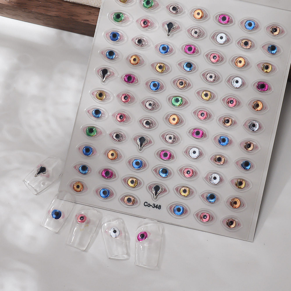 5D Bronzing Dark Evil Eye Nail - огляд і ціна Nail Art Zelda
