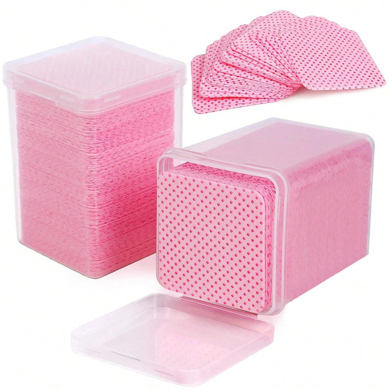 Lint Free Wipes Cleaning Tool  - огляд і ціна Nail Art Remover