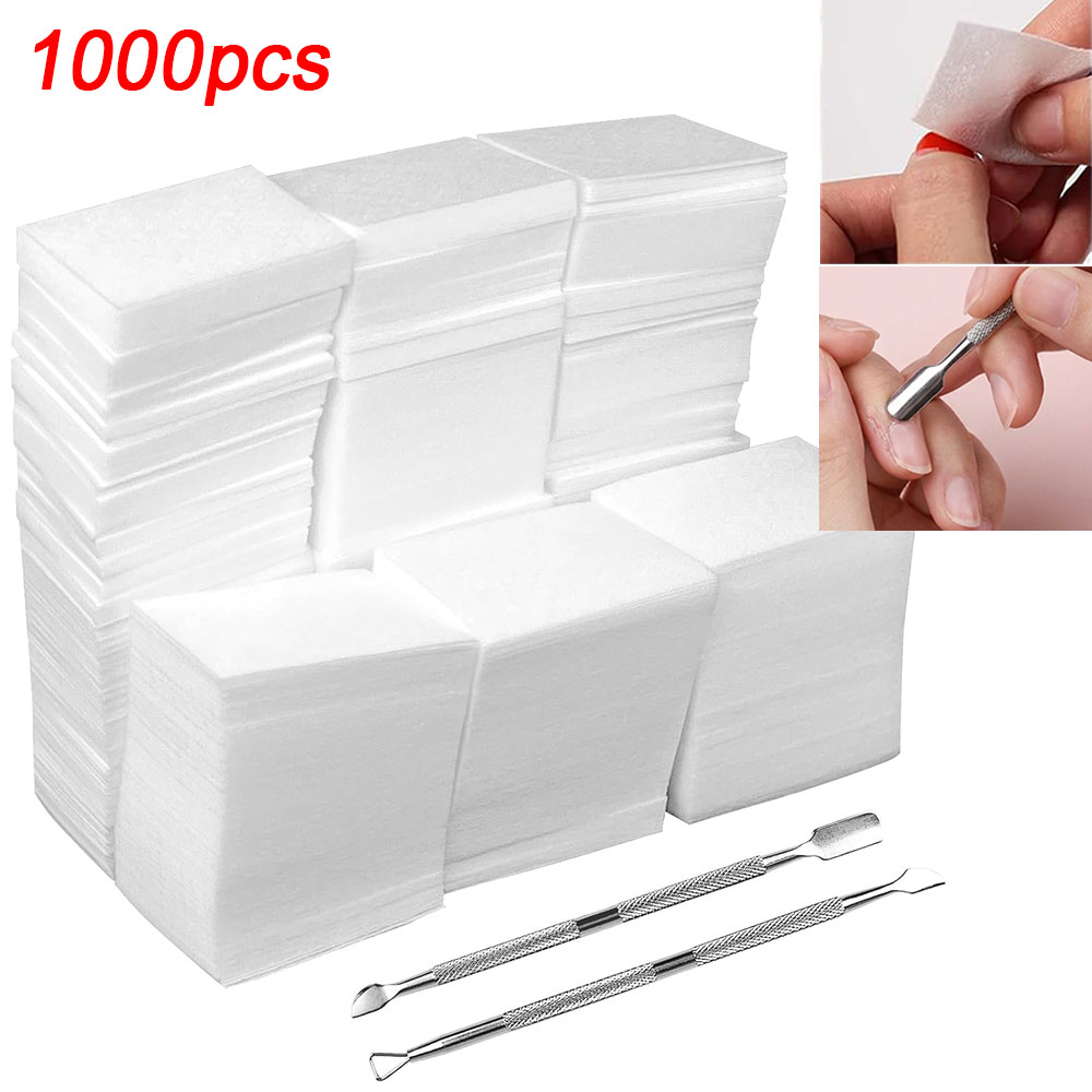 1000Pcs Lint Free Nail Wipes G - огляд і ціна Nail Art Remover