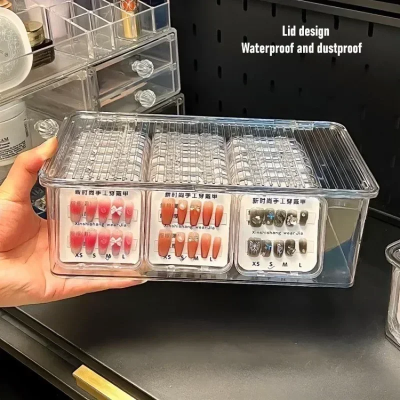 2024 Clear Press On Nails Stor - огляд і ціна Nail Art Rame
