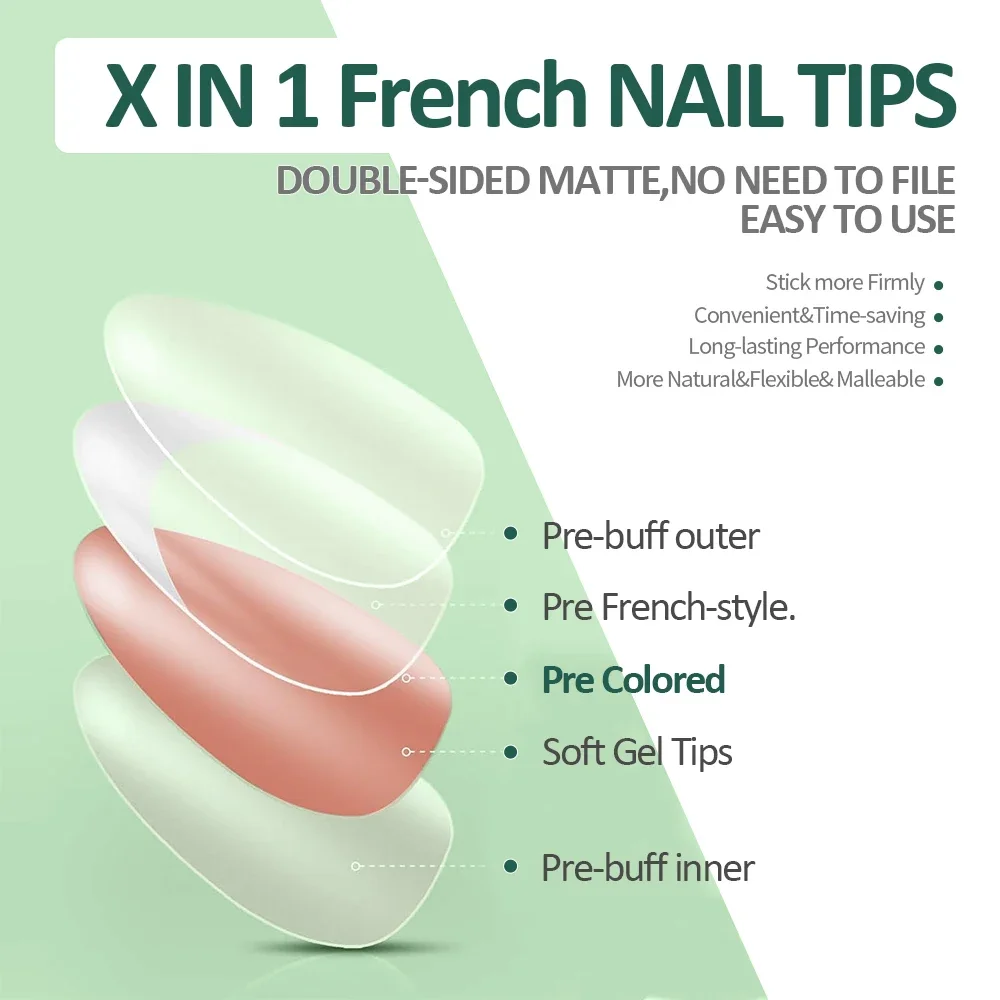 Nailpop 3 in 1 French Gel Nail - огляд і ціна Nail Art French Nails