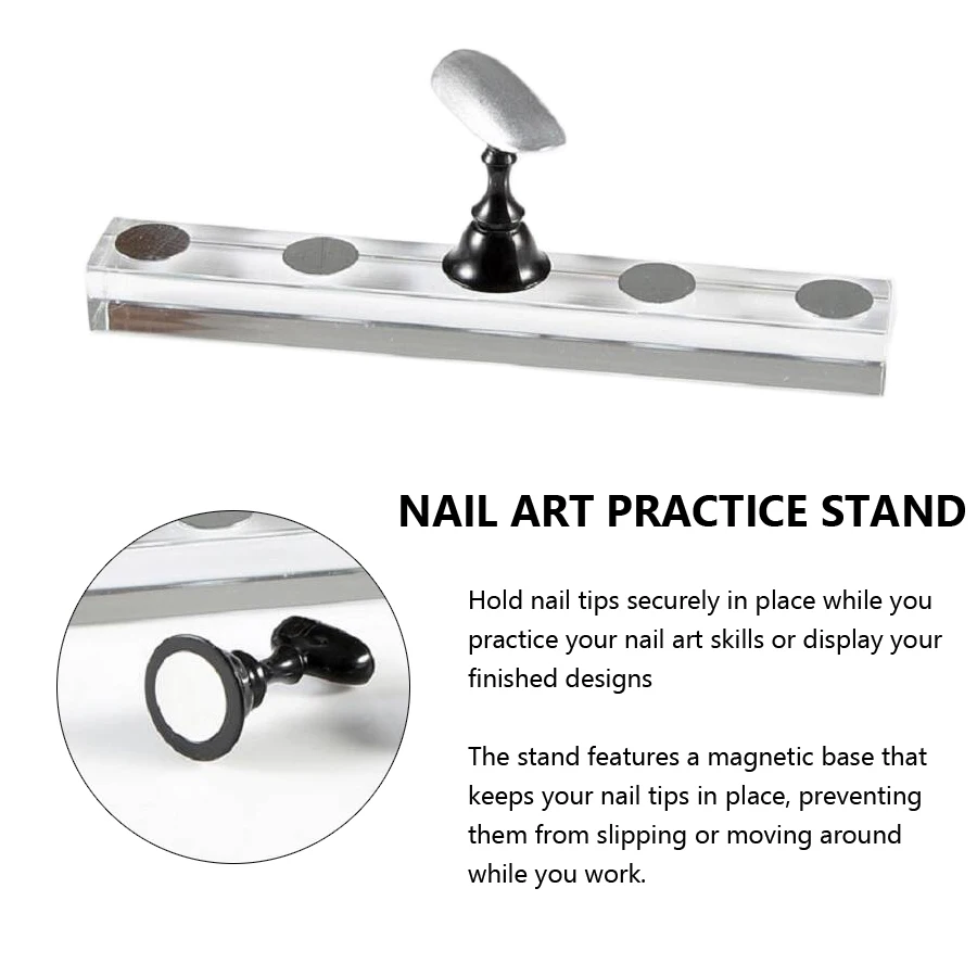 5Pcs Nail Art Practice Display - огляд і ціна Nail Art Rame