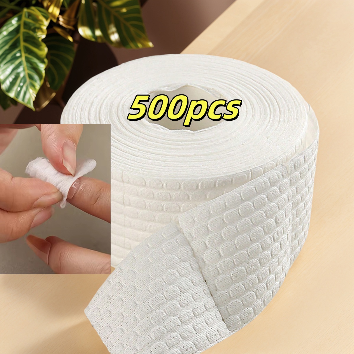 300/500Pcs/Roll Nail Cotton Wi - огляд і ціна Nail Art Remover