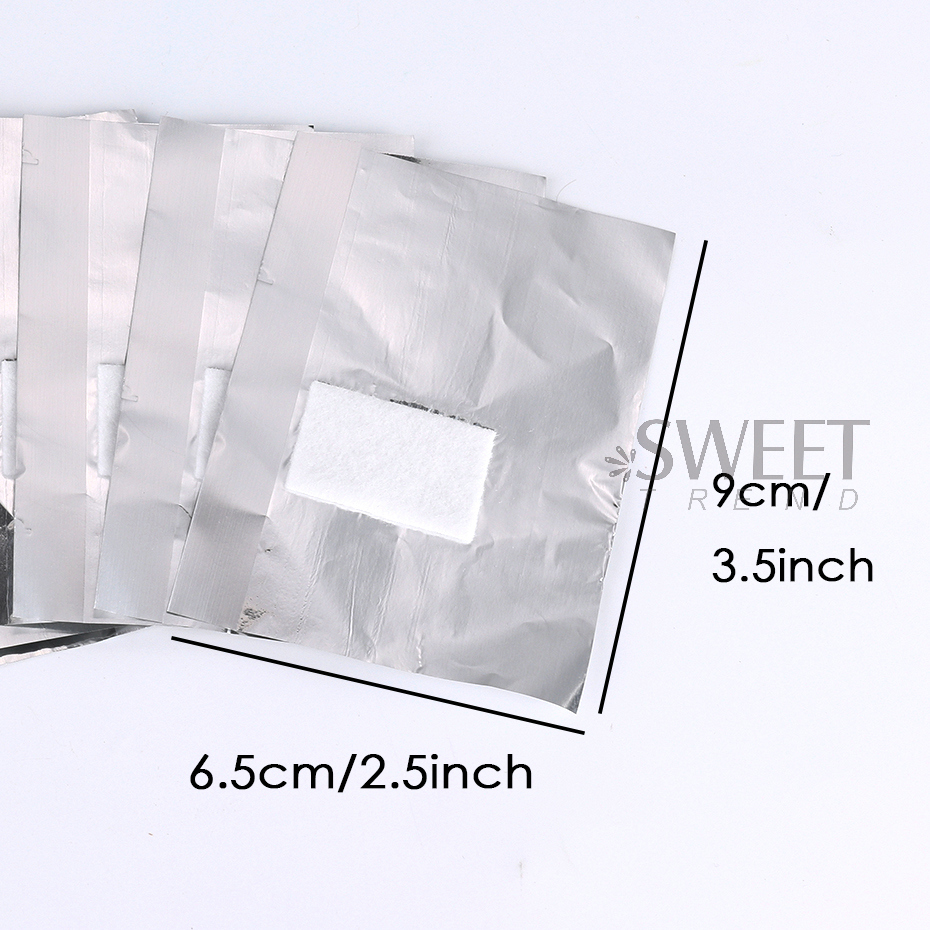 50/100pcs Immersion Remover Al - огляд і ціна Nail Art Remover