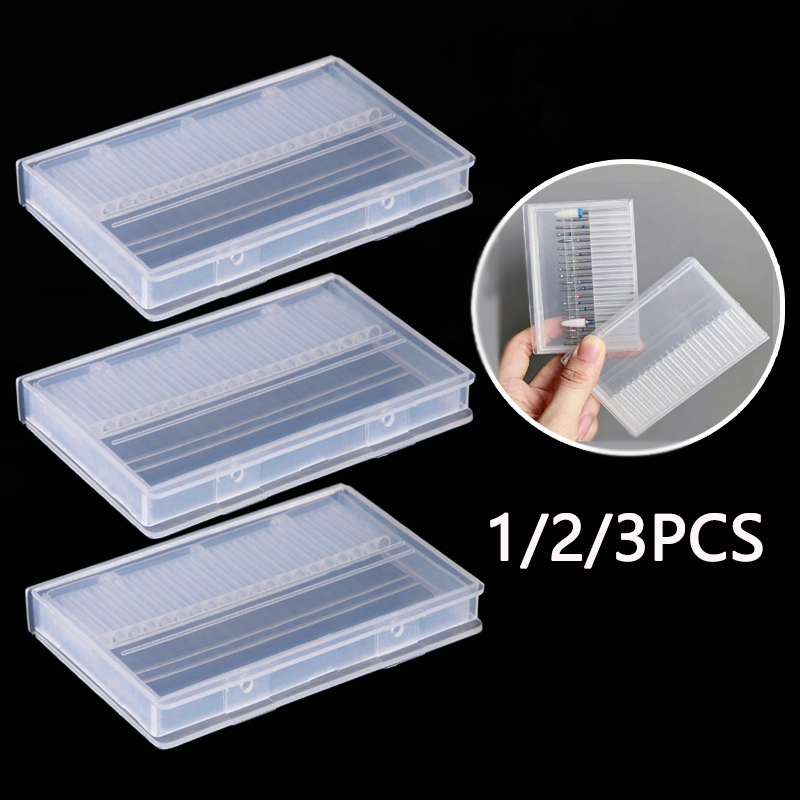 1/2/3PCS 20 Slots Clear Nail D - огляд і ціна Nail Art Rame
