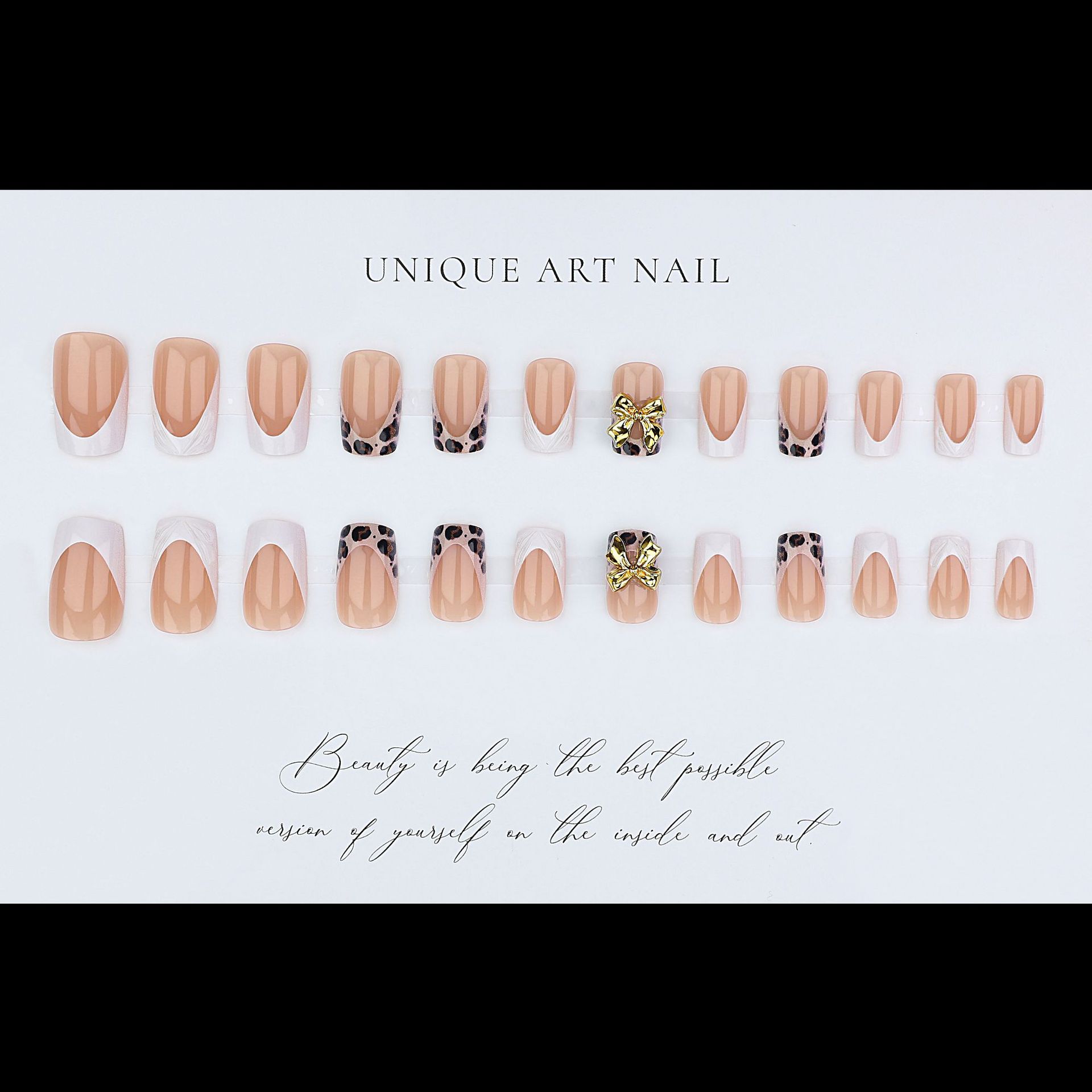 Short square fake nails for wo - огляд і ціна Nail Art Press On