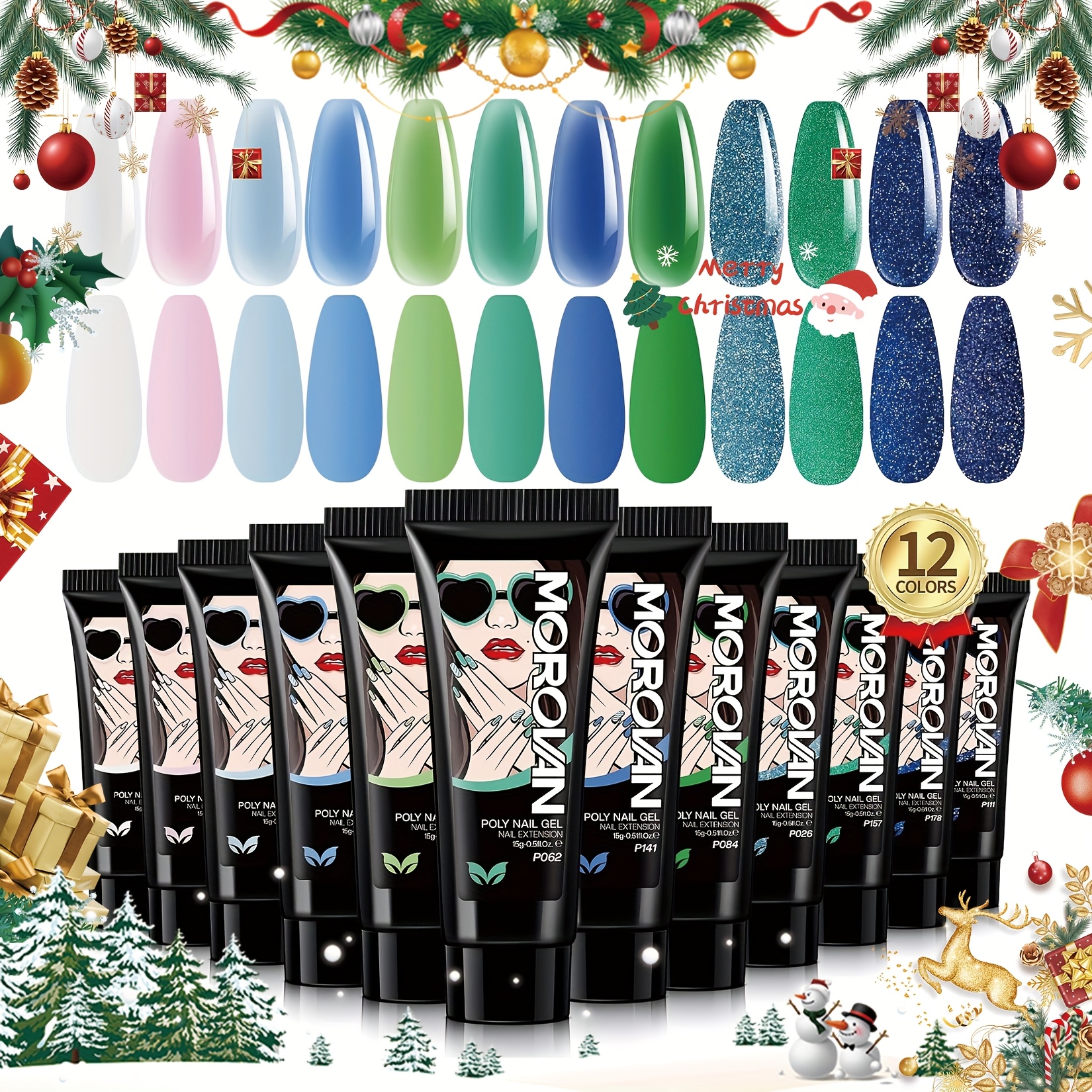 Morovan Poly Nail Gel Kit: Pol - огляд і ціна Polygel Nail Kit