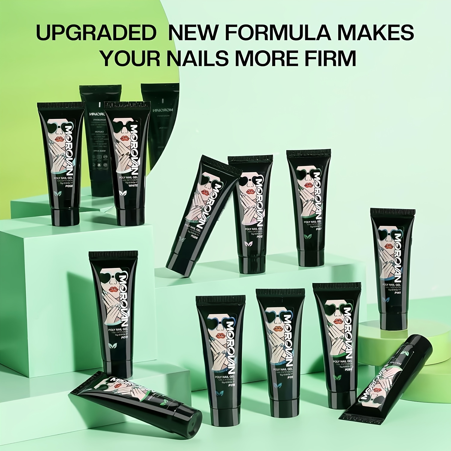 Morovan Poly Nail Gel Kit: Pol - огляд і ціна Polygel Nail Kit
