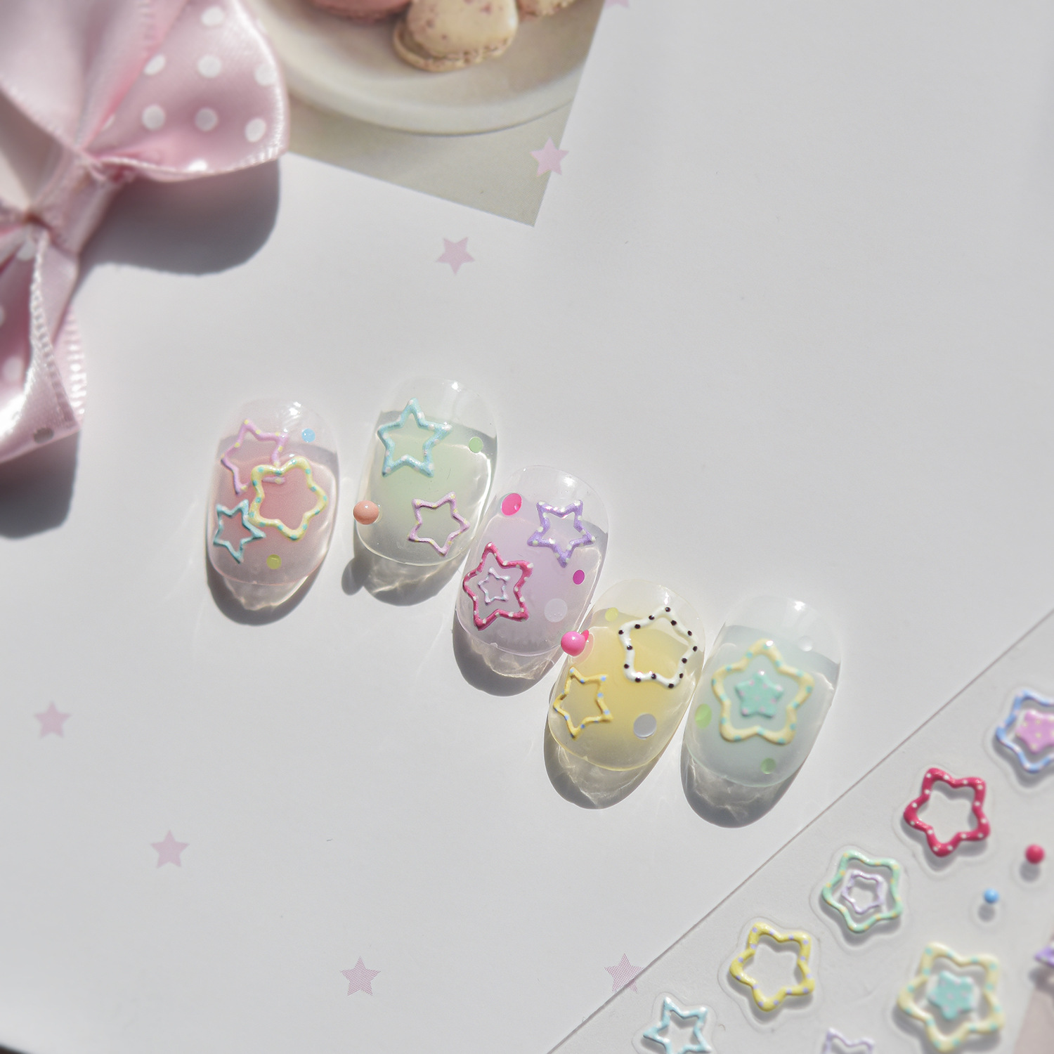 Sweet Hollowed Out Star Shaped - огляд і ціна Nail Art Zelda