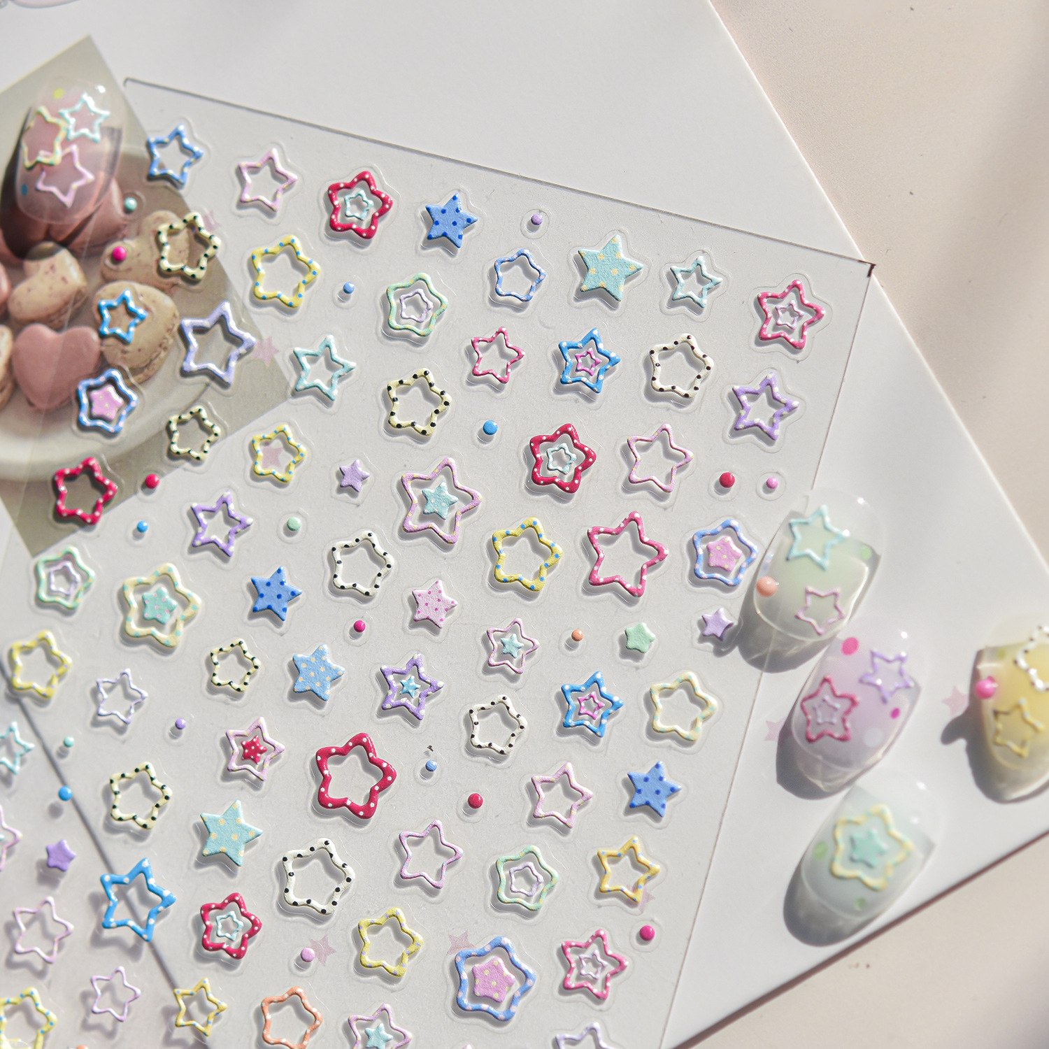 Sweet Hollowed Out Star Shaped - огляд і ціна Nail Art Zelda
