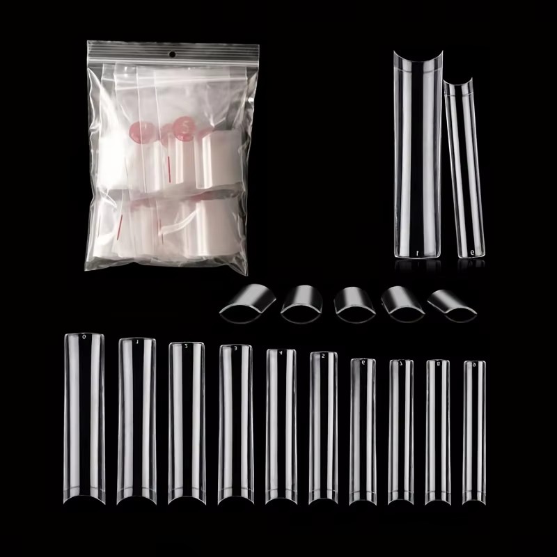 500 XXL C-Curve-Free Nail Tips - огляд і ціна Nail Art Xxl