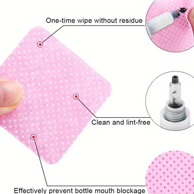 20/600pcs Lint-Free Nail Wipes - огляд і ціна Nail Art Remover