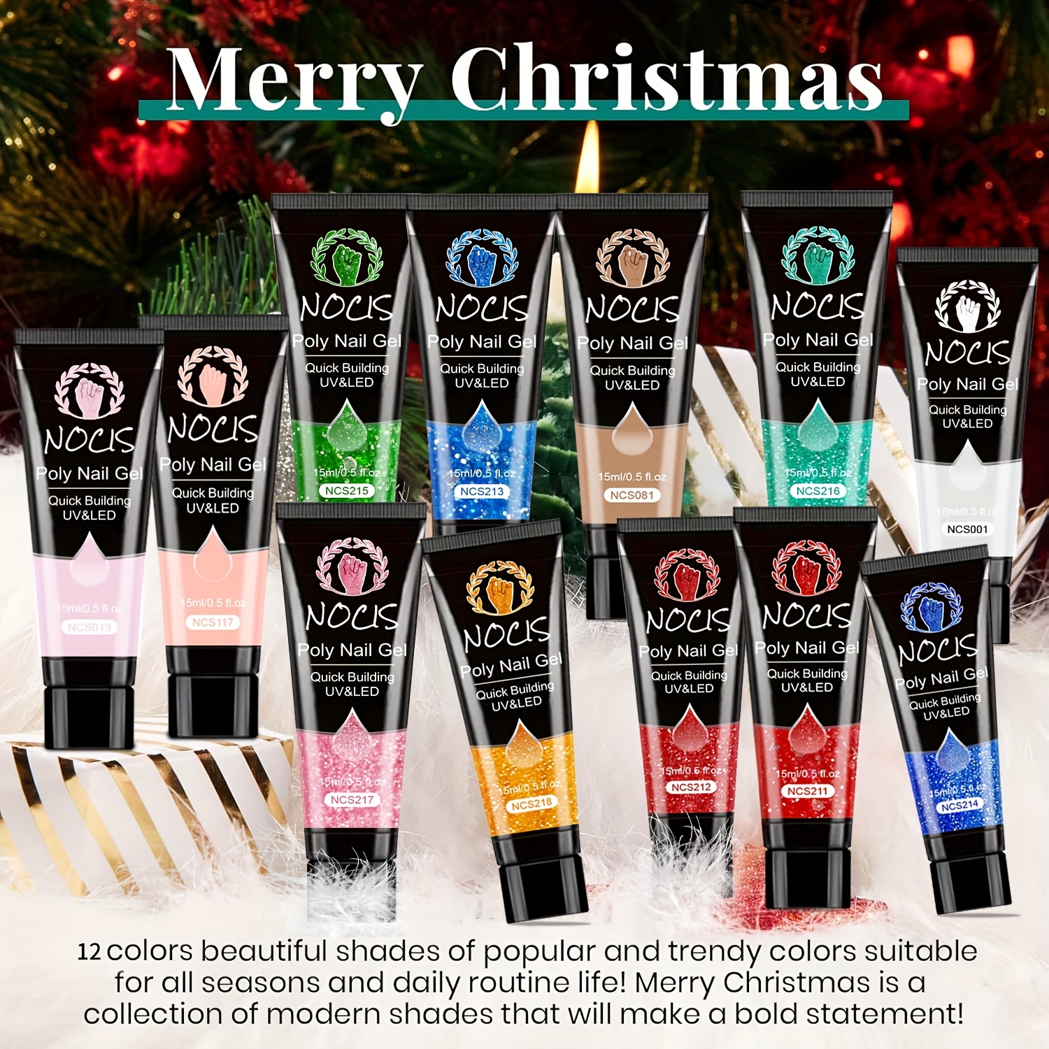 NOCIS Poly Nail Extension Gel  - огляд і ціна Polygel Nail Kit